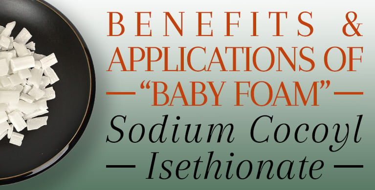 6 oz Sodium Cocoyl Isethionate, Premium Sodium Cocoyl Isethionate (SCI) Powder, Amazing Bubbles, Gentle on Skin, Biodegradable, Suitable for Making